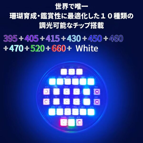 サンゴ育成海水用LEDライト Z250 SEA / Z400 SEA - 画像 (2)