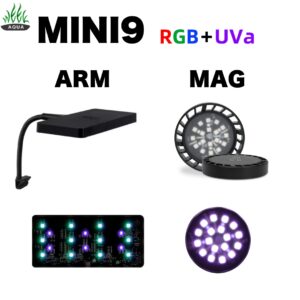 Alternative view of MINI 9 RGB ARM MAG